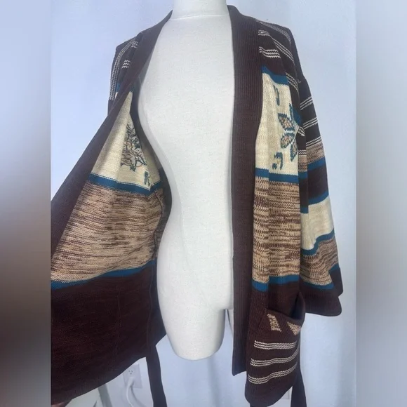 Monarch Knits vintage open belted cardigan - Picture 9 of 14